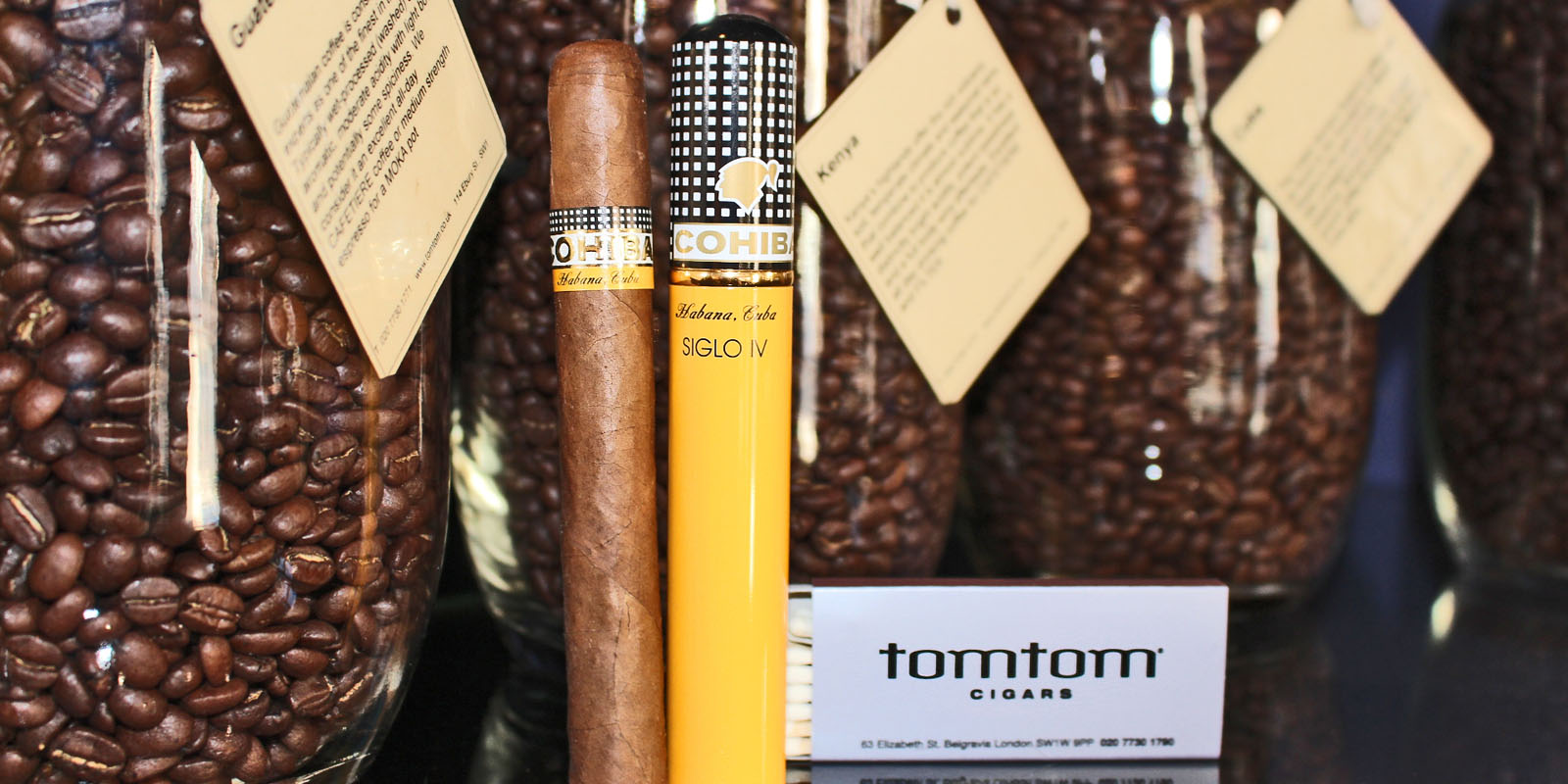 Tomtom cigars & coffee in London